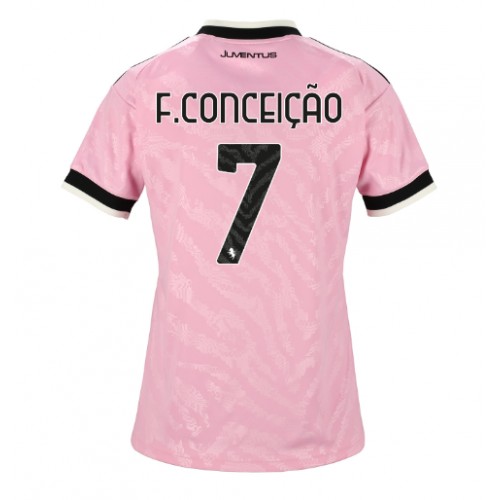 Dres Juventus Francisco Conceicao #7 Gostujuci za Žensko 2026-27 Kratak Rukav